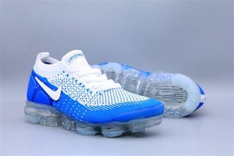 Nike Air VaporMax Flyknit 2.0 White/Racer Blue - FavSole.com