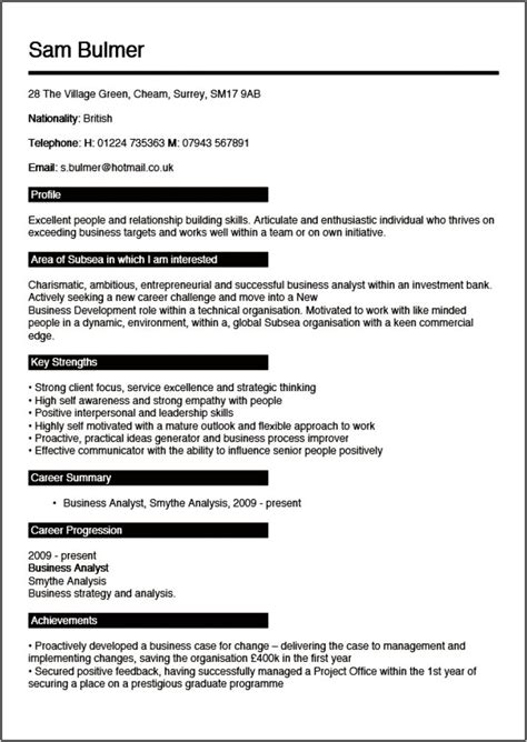 Resume For School Leaver With No Work Experience - Resume Example Gallery