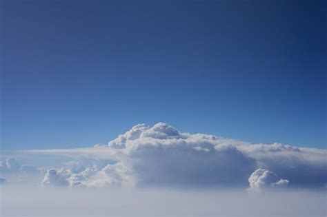 Premium Photo | Clouds view from the plane window