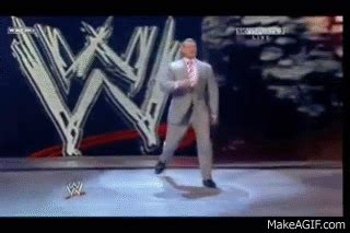 WWE Vince McMahon - Power Walk on Make a GIF