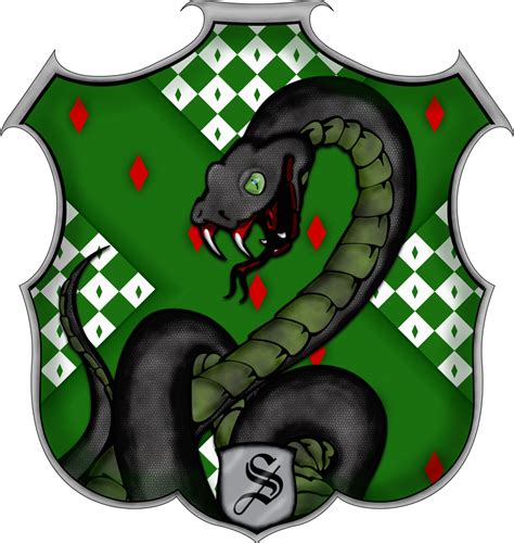 Slytherin Crest by witcheewoman on DeviantArt