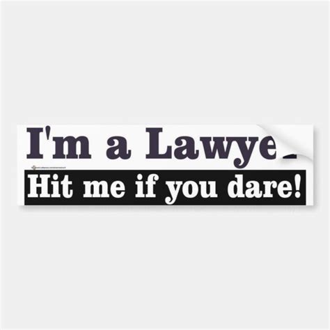 Lawyers Bumper Stickers, Decals & Car Magnets | Zazzle