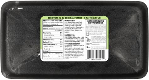 Bob Evans® Original Pork Sausage Patties, 8 ct / 12 oz - Kroger