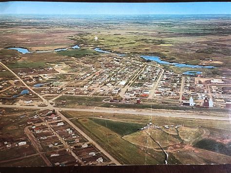 Aerial photo of Castor, from a postcard early sixties. | Aerial photo, Aerial, Photo