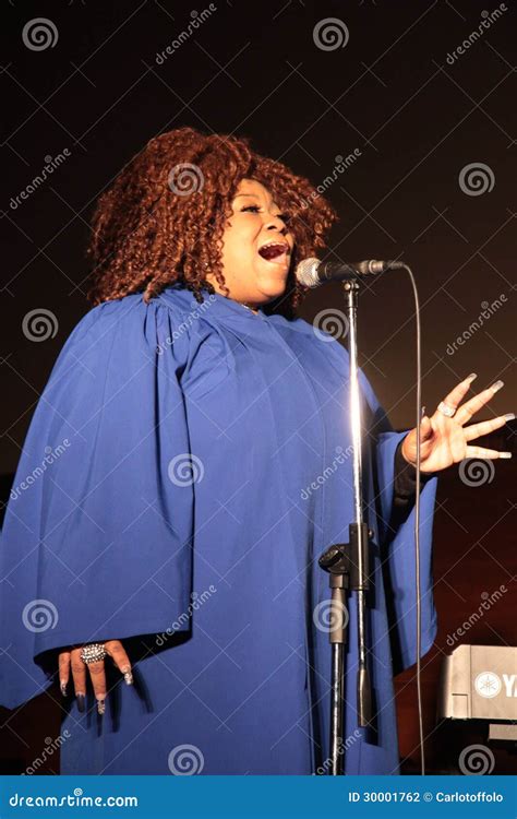 Gospel singer editorial photography. Image of singing - 30001762