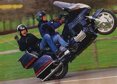 Motoblogn: Honda Goldwing - Wheelie The Biggest Motorcycle In The World