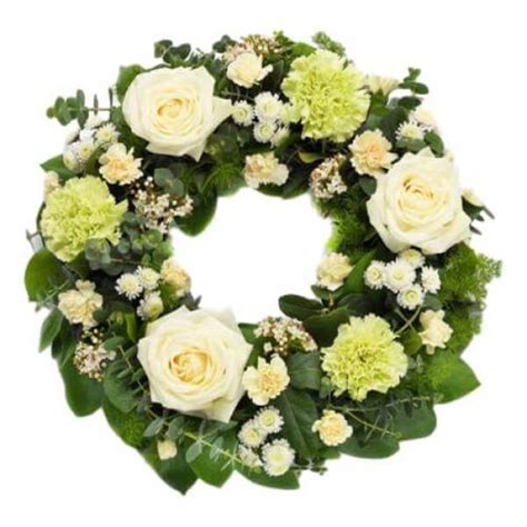 Classic Sympathy Wreath | Serenity | Gemma Bloom Fine Flowers