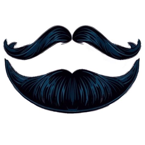 Download Cartoon Moustache Illustration Png Euk76 | Wallpapers.com