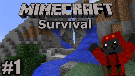 Minecraft - Survival Mode - #1 "Beautiful World" - YouTube