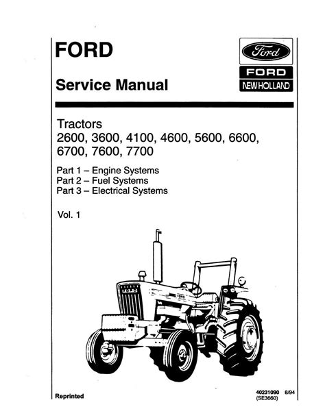 Ford 3600 Tractor Service Repair Manual by zhangtouzhao28 - Issuu