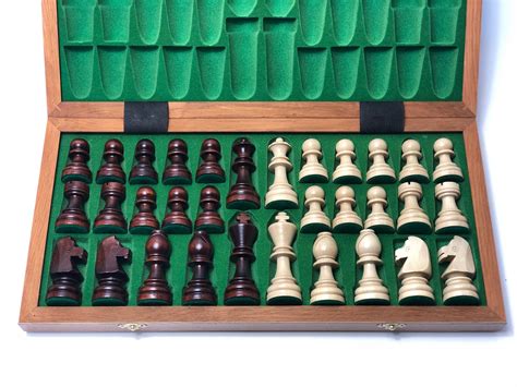 Large Wooden Chess Set Tournament 50 x 50 Woodeeworld | Woodeeworld