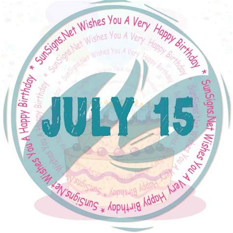 July 15 Zodiac is Cancer, Birthdays and Horoscope - SunSigns.Net