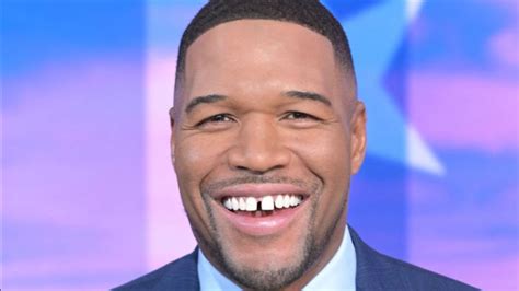 Michael Strahan Got His Famous Gap Tooth Fixed, But Did He Really?