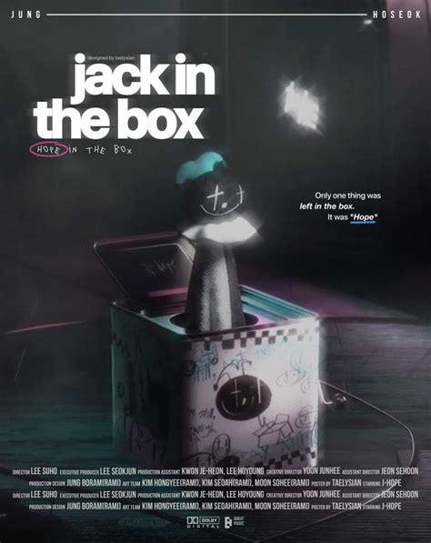 the movie poster for jack in the box