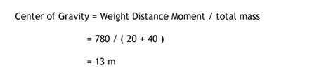 center of gravity formula - Wendy Henderson