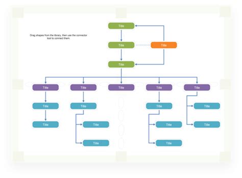 Interactive Organizational Chart Template