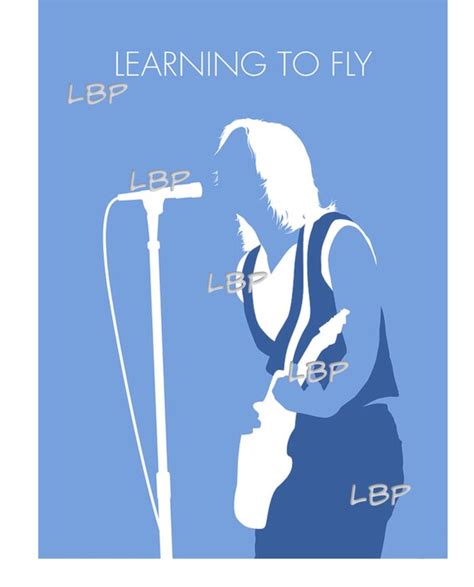 Tom Petty Learning to Fly Album Art Petty Silhouette Petty | Etsy