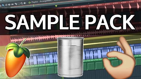 FL Studio 20 FREE DUBSTEP SAMPLE PACK USING A CAN - YouTube