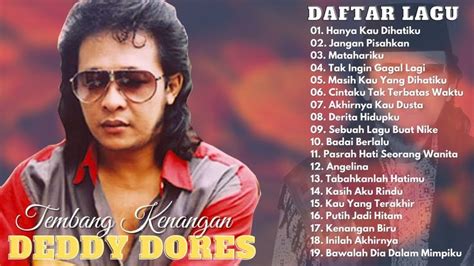 Deddy Dores Full Album Terbaik - Tembang Kenangan | Lagu Lawas Nostalgia 80an 90an Terpopuler ...