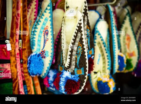 Minas traditional wool slippers hi-res stock photography and images - Alamy