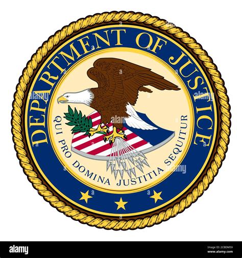 Doj logo hi-res stock photography and images - Alamy