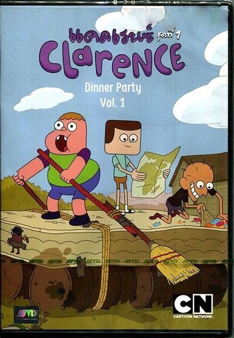 Clarence Vol.1 Dinner Party [DVD] 12 Episodes from Season 1 CARTOON NETWORK | Cartoon and Kid