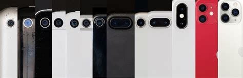 A visual history of the iPhone's camera bump : r/iphone