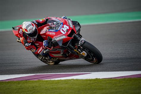 The Ducati Team concluded the last MotoGP preseason test in Qatar • Total Motorcycle