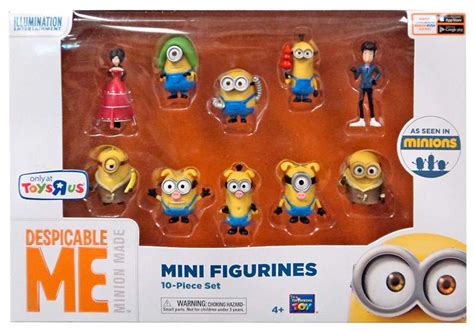 Despicable Me Minions Movie Mini Figurines Exclusive 2 10-Piece Set ...