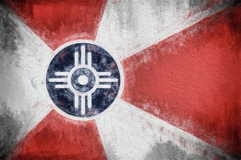 Wichita City Flag Digital Art by JC Findley - Fine Art America