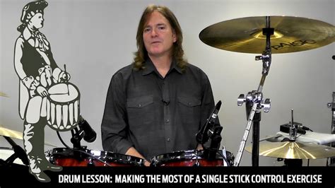 Drum Lesson: 40 Ways to Play a Single 'Stick Control' Exercise - YouTube