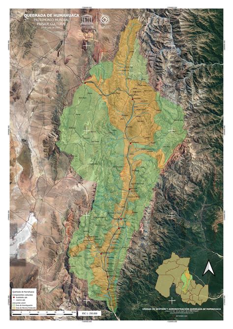 Quebrada De Humahuaca Map