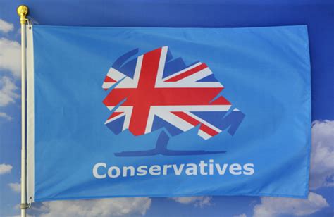 Conservative Party Flag | Many Sizes & Fixings | flags4sale.com