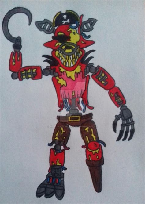 Grim Withered Foxy by ArtisticArtAndStuffs on DeviantArt Five Nights At Freddy's, Halloween Post ...