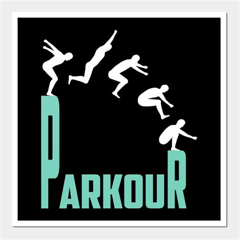 Parkour Art Print | Jump, Flip, and Fly