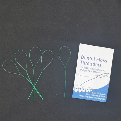 Orthodontic Dental Care Floss Threader Flossers - Buy Dental Floss Threader,Orthodontic Floss ...