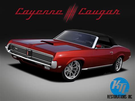 1969 Mercury Cougar XR7 Convertible - Jim's Cayenne Cougar - CarBuff ...