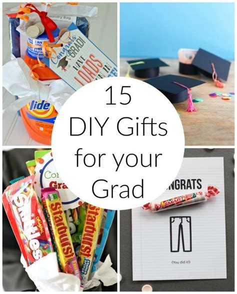 15 DIY Graduation Gift Ideas for your grad! (Make and Takes)