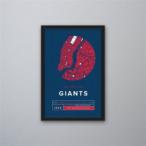 New York Giants Print - Etsy