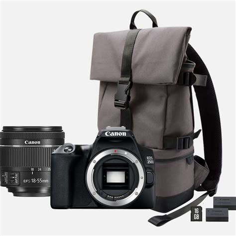 Buy Canon EOS 250D, Black + 18-55mm f/4-5.6 IS STM Lens Black ...