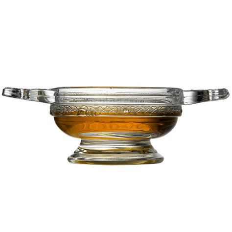 Glass Quaich Bowl – Whisky Barrels