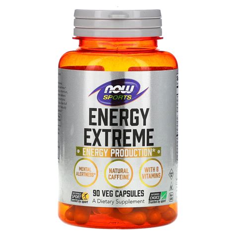 Now Foods Sports, Energy Extreme, 90 Veg Capsules - Walmart.com