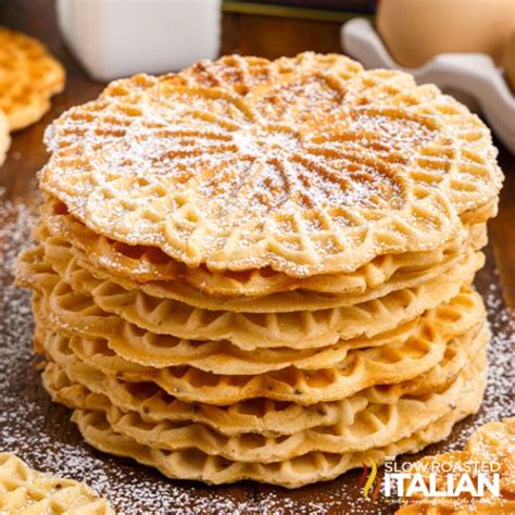 Pizzelle Cookies - The Slow Roasted Italian