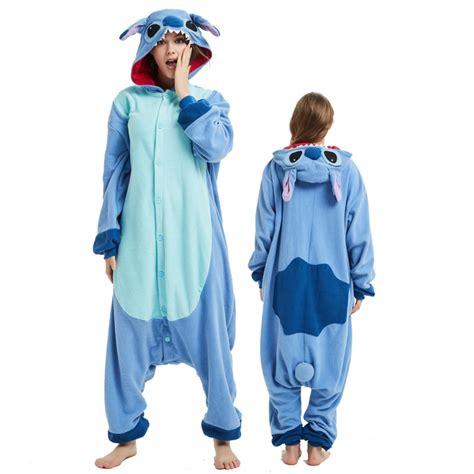 Lilo & Stitch Onesie Costume Pajama for Adult Women & Men Halloween Costumes - Favounicorn.com