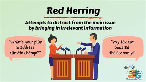 Red herring fallacy example politicians | Logical fallacies, Fallacy ...