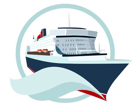 cruise ship logo icon png transparent - ClipartWorld