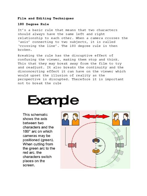 Film and Editing Techniques | Imaging | Vision