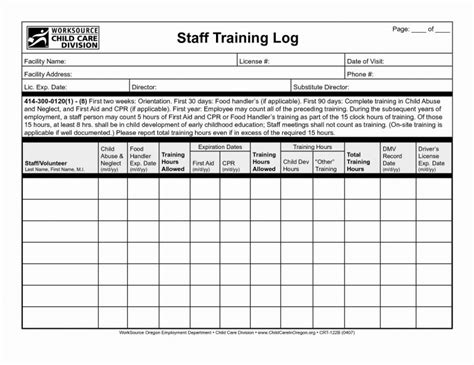 Employee Training Log Template Excel Underbergdorfbibco | Qualads