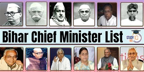 List of Chief Ministers of Bihar, Bihar CM List 2022 Updated