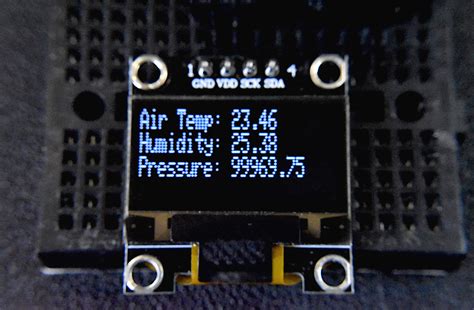 SSD1306 OLED Display (I2C Version) — Maker Portal